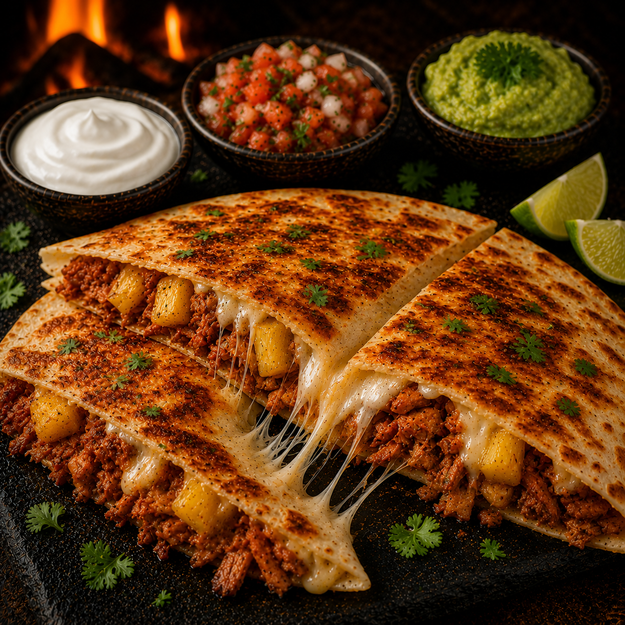 Quesadilla Al Pastor